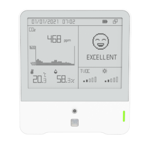 sensore monitoraggio qualità aria